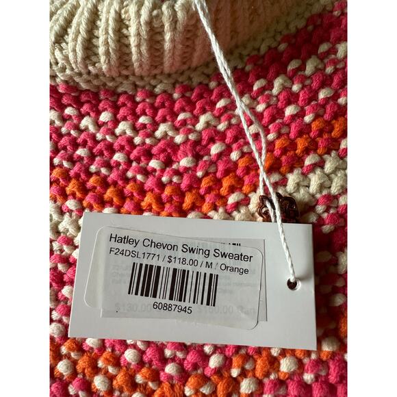 Hatley Chevon Swing Chunky Knit Sweater Size Medium NWT - Picture 3 of 7